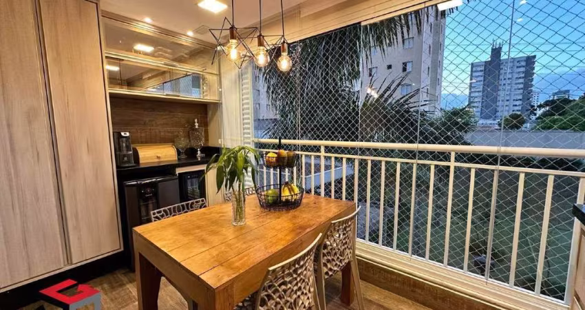 Apartamento á venda com 74 m² em condomínio clube - São Bernardo do Campo.