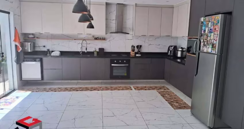 Sobrado à venda 3 quartos 1 suíte 2 vagas metalúrgica - santo andré - sp