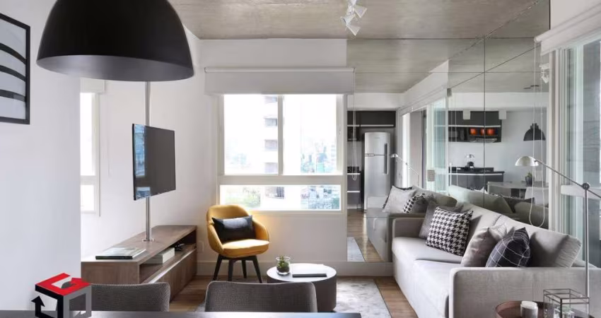 Apartamento para aluguel 1 quarto 1 suíte 1 vaga Cidade Monções - São Paulo - SP