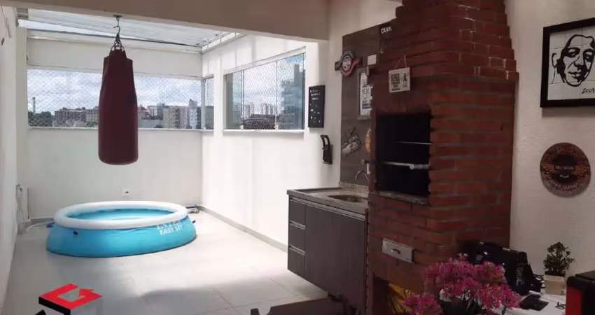 Cobertura à venda 3 quartos 1 suíte 2 vagas assunção - são bernardo do campo - sp