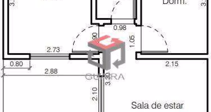 Cobertura à venda 2 quartos 1 suíte 1 vaga Gilda - Santo André - SP