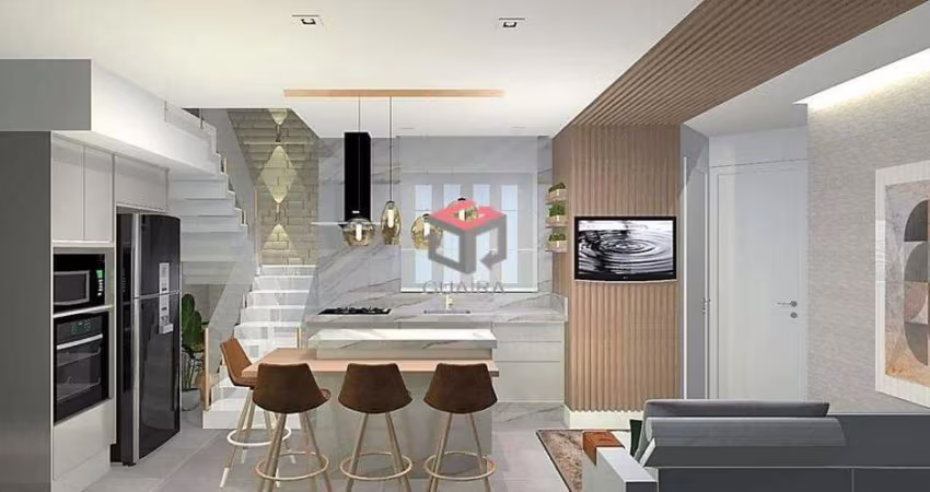 Apartamento à venda 2 quartos 1 vaga Jardim Bela Vista - Santo André - SP