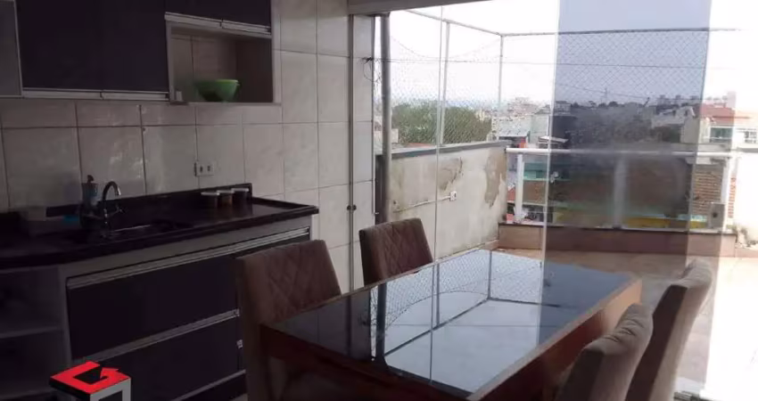 Cobertura à venda 2 quartos 1 vaga Helena - Santo André - SP