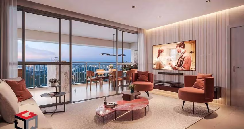 Apartamento Vila Mariana, metrô Santa Cruz, 83 m², 3 quartos, 1 suíte, varanda gourmet, cozinha americana, sala, lavanderia, 1 vaga e lazer completo.