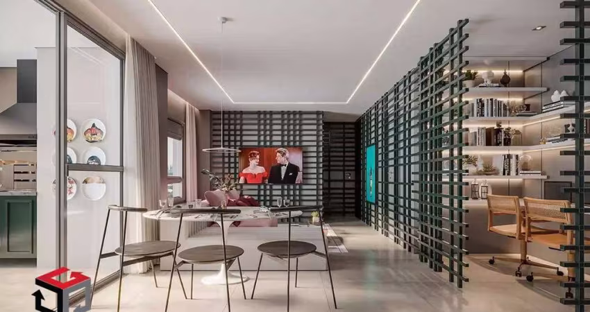Apartamento Vila Mariana, metrô Santa Cruz, 73 m², 2 quartos, 1 suíte, varanda gourmet, cozinha americana, sala, lavanderia, 1 vaga e lazer completo.