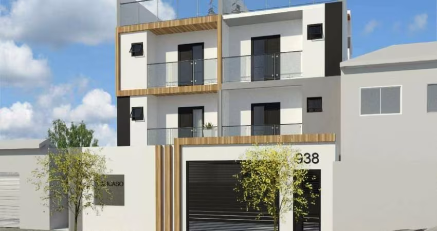 Cobertura à venda 2 quartos 1 suíte 1 vaga Novo Oratório - Santo André - SP