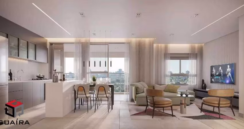 Apartamento Vila Mariana 73 m², metrô Santa Cruz, 2 quartos, 1 suíte, varanda gourmet, cozinha americana, sala, lavanderia, 1 vaga e lazer completo.