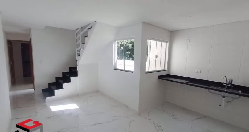 Cobertura á venda com 2 dormitórios sendo 1 suíte e 1 vaga na Vila Assunção - Santo André/SP