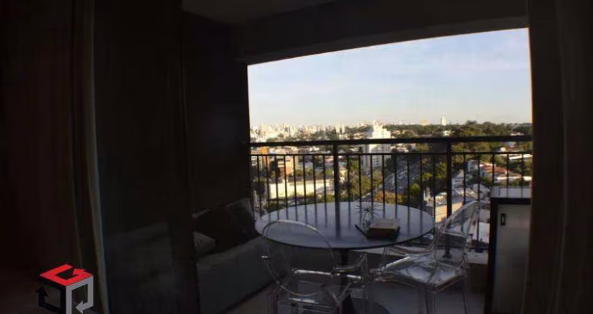 Studio Mobiliado em Indianópolis com 27m²