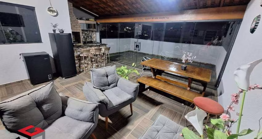 Cobertura à venda 3 quartos 1 suíte 1 vaga Luzita - Santo André - SP
