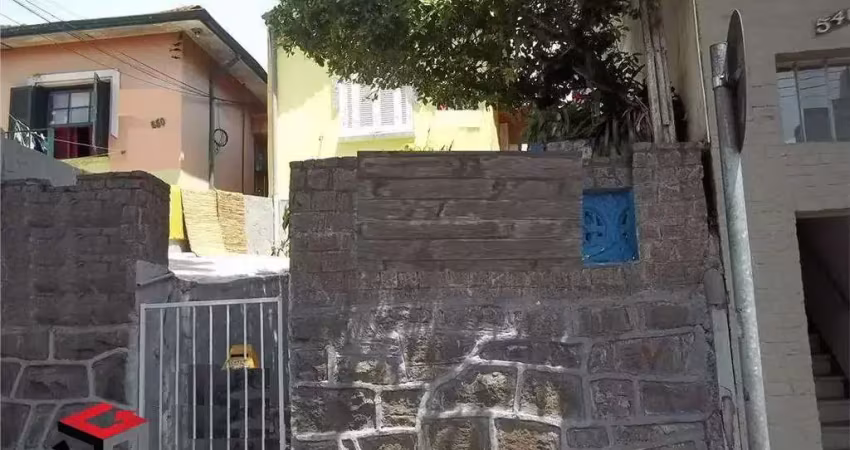 Terreno à venda na Rua Carijós, 546, Vila Alzira, Santo André