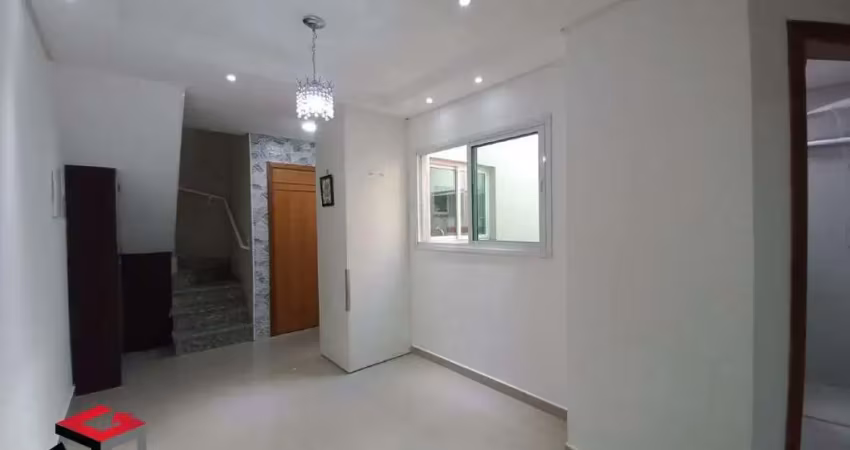 Cobertura para aluguel 2 quartos 1 vaga marina - santo andré - sp