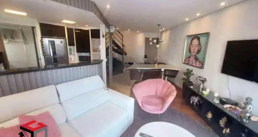 Apartamento para aluguel 1 quarto 1 suíte 2 vagas jardim - santo andré - sp