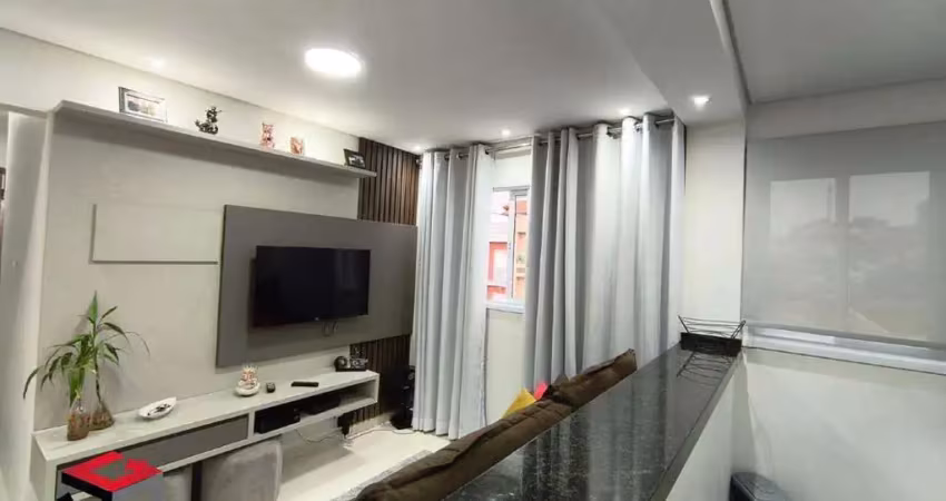 Cobertura 80 m² localizado no bairro guaraciaba santo andré - sp