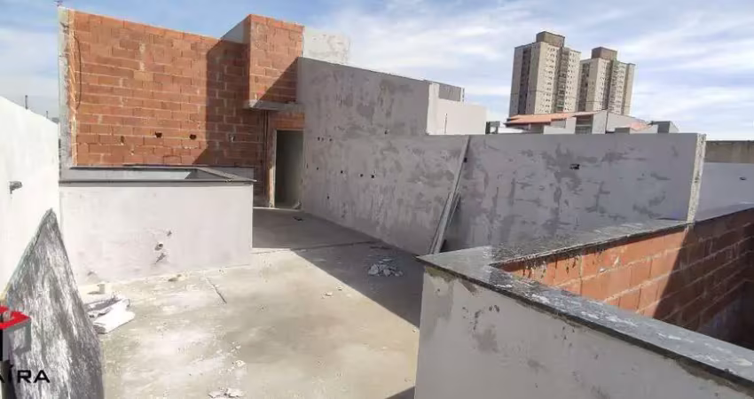Cobertura à venda 2 quartos 1 suíte 1 vaga humaitá - santo andré - sp