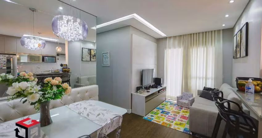 Apartamento à venda 2 quartos 1 suíte 1 vaga centro - são bernardo do campo - sp