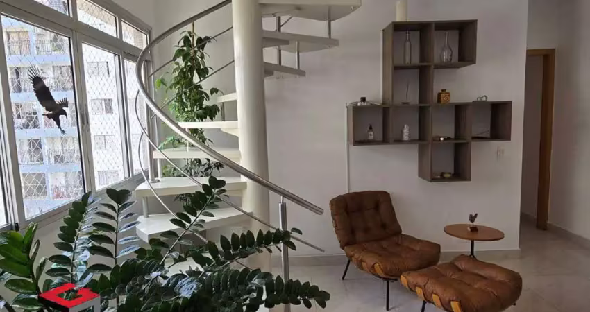 Excelente cobertura duplex na liberdade com 144m²!!!