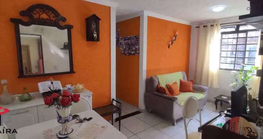 Apartamento à venda 2 quartos 1 vaga aquilino - santo andré - sp