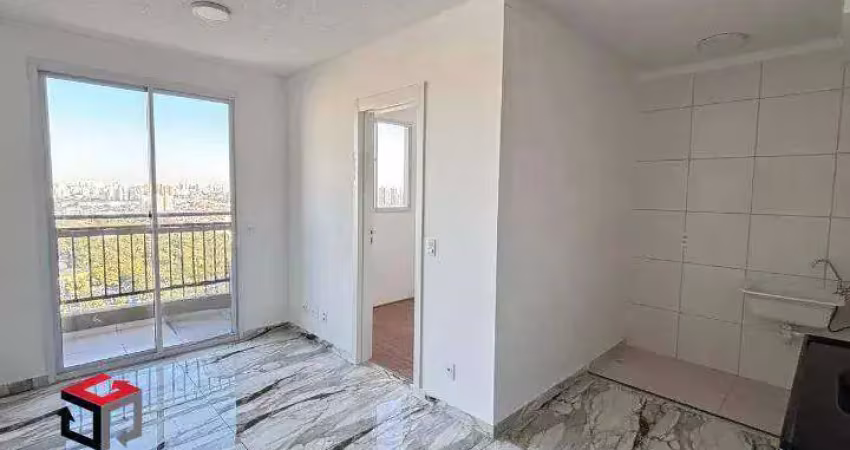Apartamento locação 2 quartos 1 banheiro 1 vaga de garagem santa maria - santo andré - sp