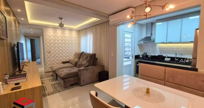 Apartamento à venda 2 quartos 1 suíte 2 vagas jardim bela vista - santo andré - sp