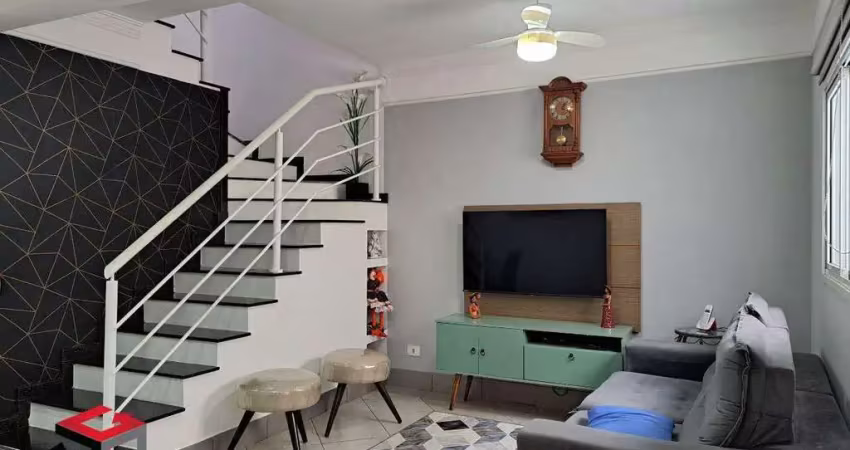 Sobrado à venda 3 quartos 1 suíte 2 vagas das nações - santo andré - sp