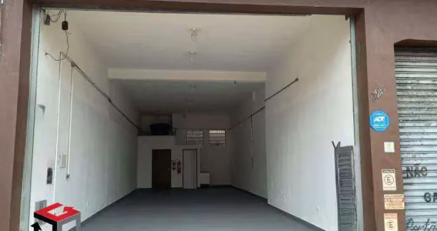 Salão comercial 90m² de área construída - jardim ocara / bom pastor santo andré