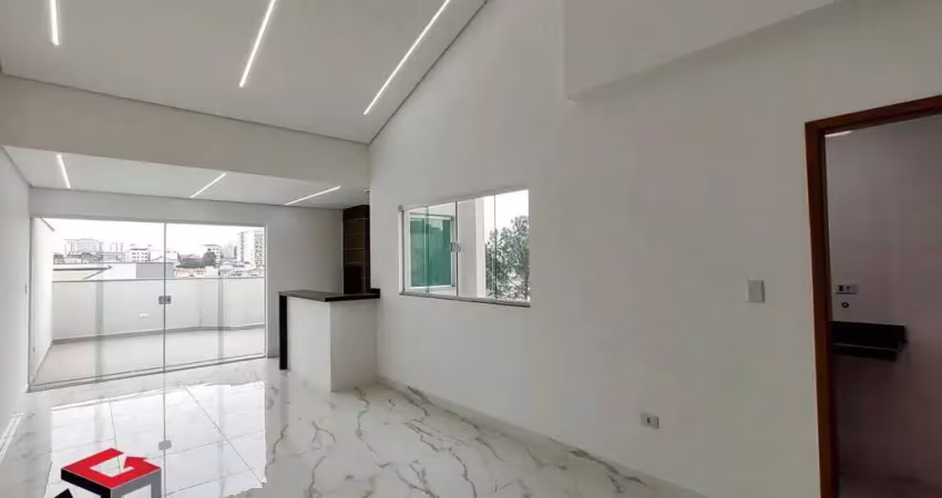 Cobertura à venda 2 quartos 1 suíte 2 vagas campestre - santo andré - sp