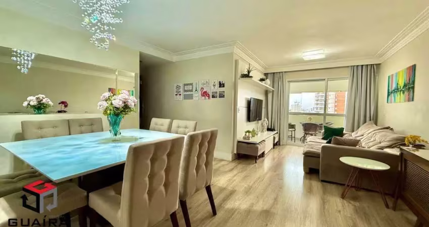Apartamento à venda 3 quartos 2 suítes 3 vagas jardim bela vista - santo andré - sp