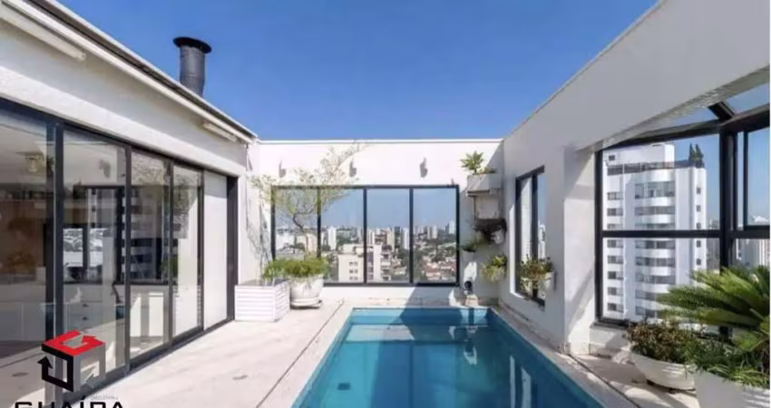 Cobertura à venda 4 quartos 4 suítes 5 vagas campo belo - são paulo - sp