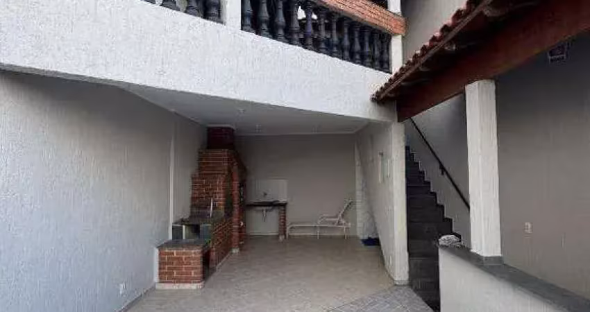 Sobrado para aluguel 3 quartos 4 vagas teles de menezes - santo andré - sp