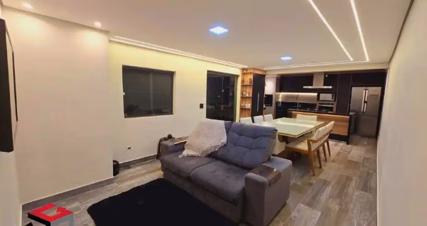 Sobrado à venda 3 quartos 1 suíte 2 vagas cristiane - santo andré - sp