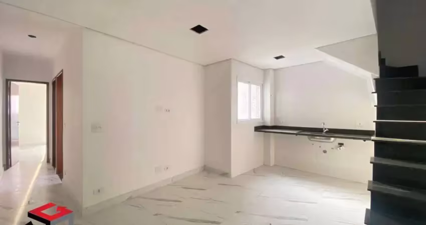 Cobertura para aluguel 2 quartos 1 suíte 1 vaga utinga - santo andré - sp