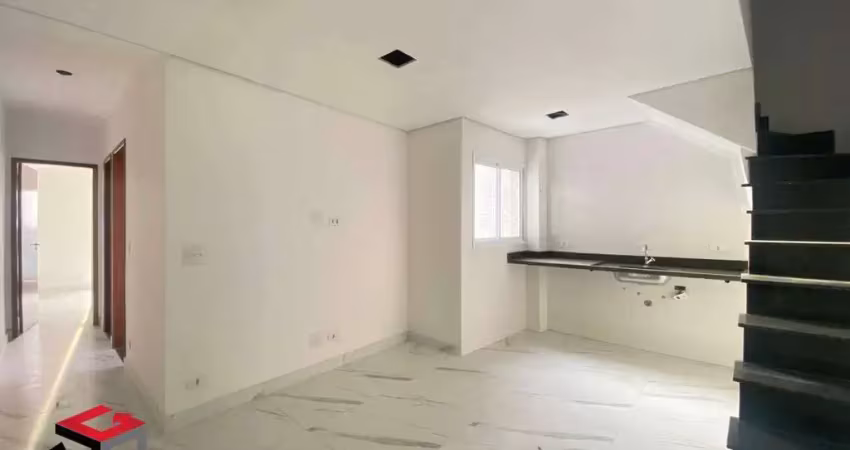 Cobertura para aluguel 2 quartos 1 suíte 1 vaga utinga - santo andré - sp
