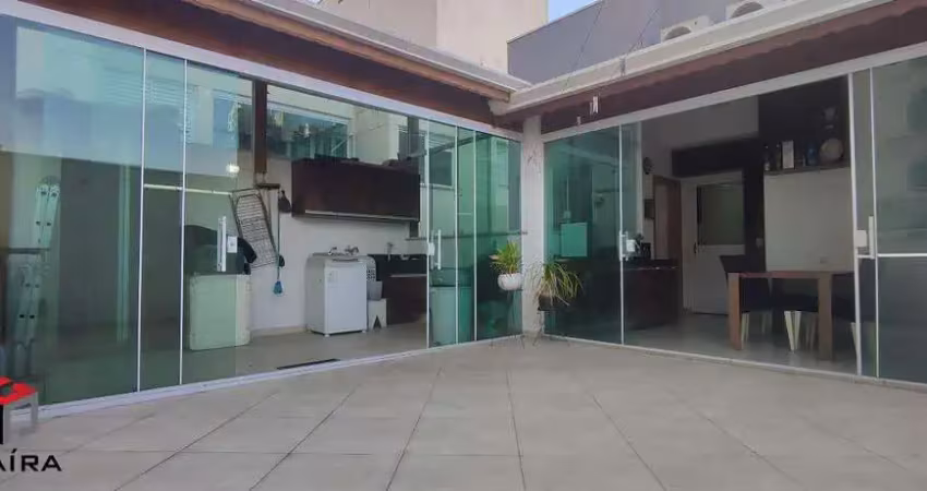 Cobertura à venda 3 quartos 1 suíte 2 vagas gilda - santo andré - sp