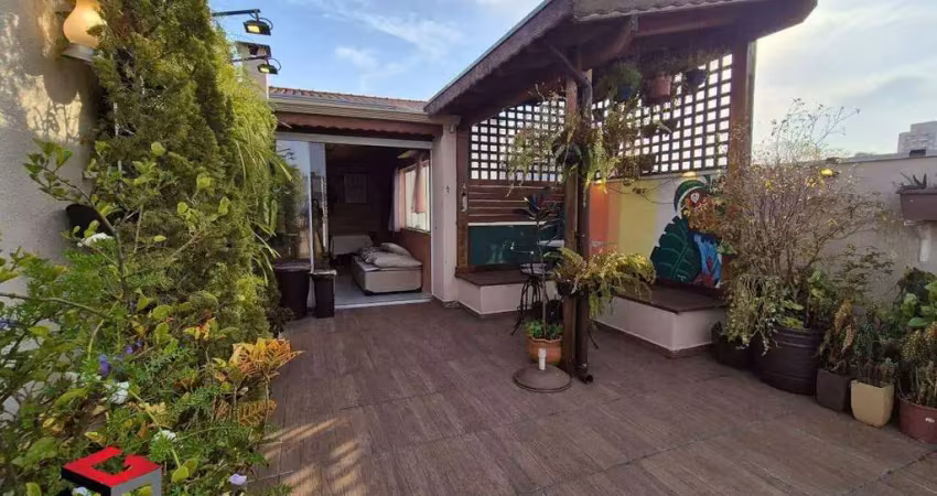 Cobertura à venda 2 quartos 1 suíte 2 vagas santa maria - santo andré - sp