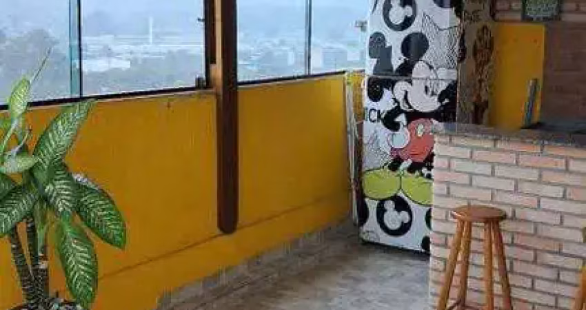 Cobertura à venda 2 quartos 1 vaga são vicente - mauá - sp