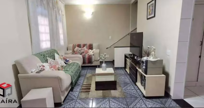 Sobrado à venda 3 quartos 1 suíte 2 vagas palmares - santo andré - sp
