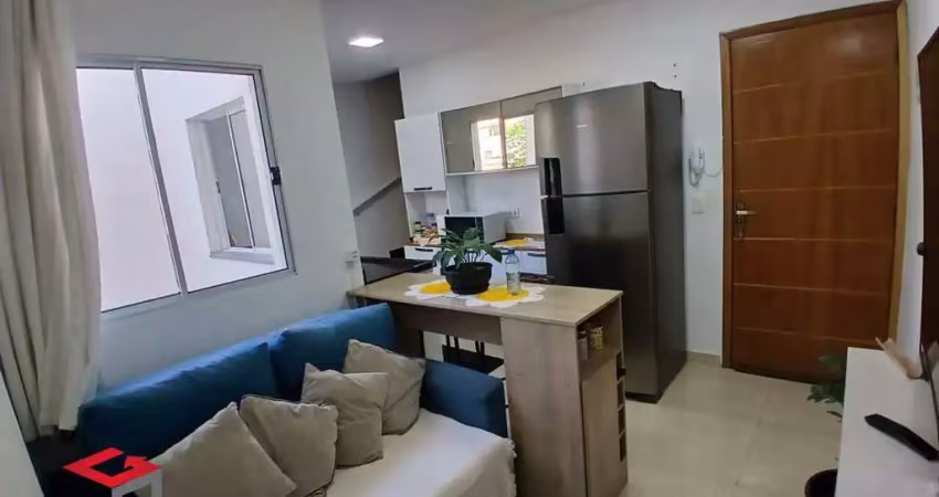 Cobertura à venda 2 quartos 1 suíte 2 vagas novo oratório - santo andré - sp
