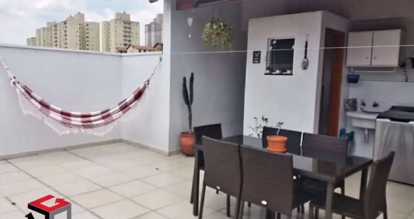 Cobertura à venda 2 quartos 1 suíte 1 vaga oratório - santo andré - sp