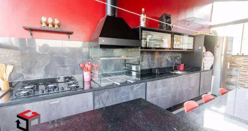 Cobertura à venda 3 quartos 1 suíte 2 vagas metalúrgica - santo andré - sp