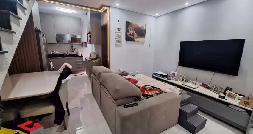 Sobrado à venda 2 quartos 1 suíte 1 vaga curuçá - santo andré - sp