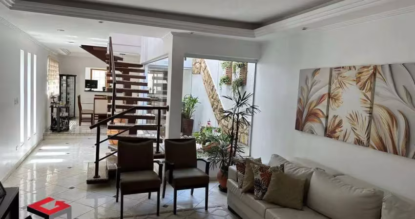Sobrado à venda 4 quartos 3 suítes 4 vagas campestre - santo andré - sp