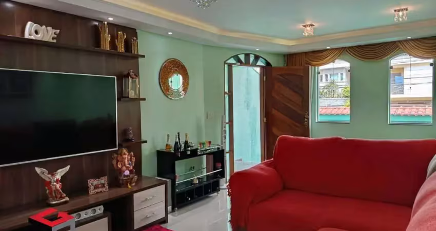 Sobrado à venda 3 quartos 3 suítes 8 vagas pires - santo andré - sp