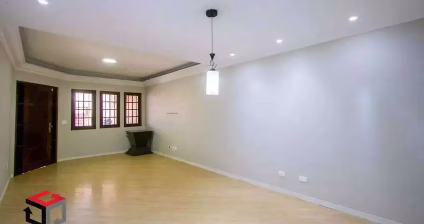 Sobrado para alugar com 3 quartos e 4 vagas - vila pires, santo andré