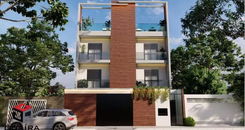Cobertura à venda 2 quartos 1 suíte 2 vagas novo oratório - santo andré - sp