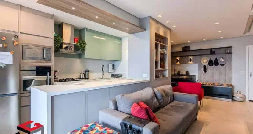 Apartamento à venda 2 quartos 1 suíte 2 vagas centro - são bernardo do campo - sp