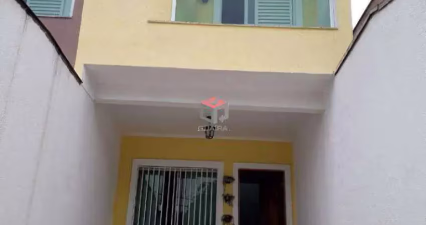 Sobrado à venda 3 quartos 1 suíte 2 vagas alvorada - santo andré - sp