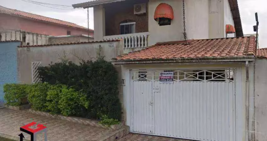 Sobrado à venda 3 quartos 1 suíte 3 vagas cecília maria - santo andré - sp