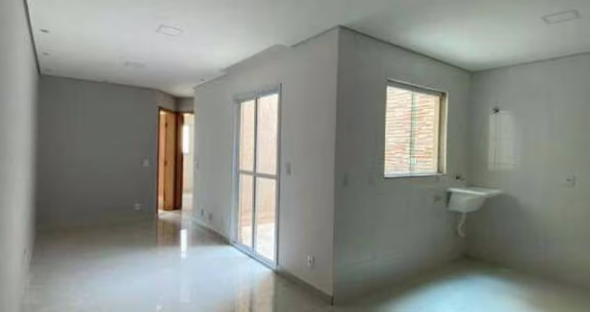 Apartamento- 48m², Suíça- Santo André - SP