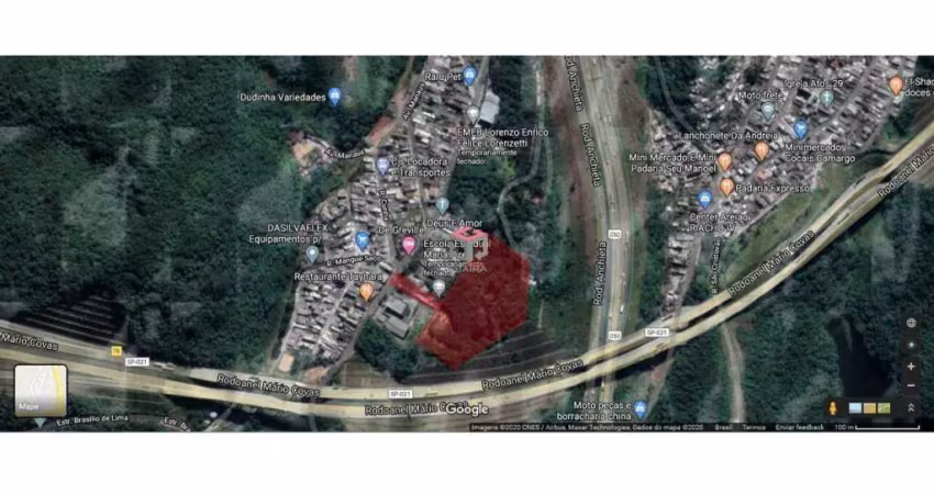 Área de 7.300m² localizada no Botujuru em São Bernardo do Campo - SP